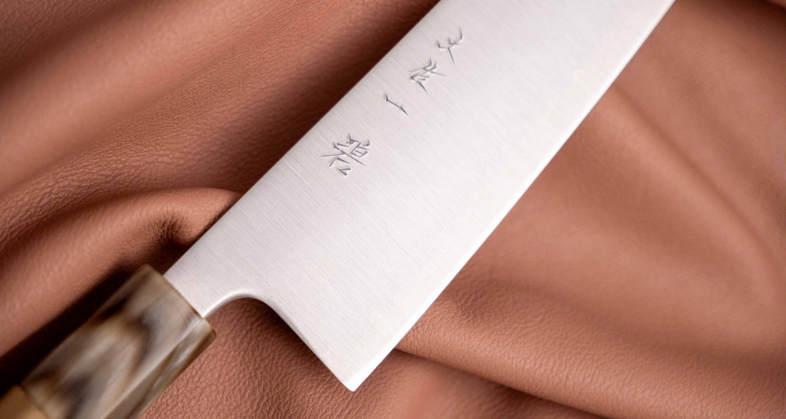 Hokiyama Gyuto Aogami Super Wa Buffalo 210 mm