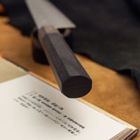 Hado Kiri-Gyuto VG-10 Shiosai Black Pakka 210 mm