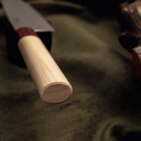 Tsunehisa Santoku Ginsanko Geppaku Damascus 170 mm