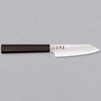 Hatsukokoro Ginrei Kiri-Petty Ginsanko Nashiji Ebony 125 mm