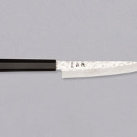 Hayabusa Petty VG-10 Tsuchime Damascus Ebony 150 mm