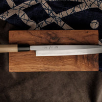 Hokiyama Yanagiba Aogami 240mm Magnolia Buffalo