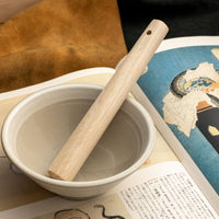 Japonski keramični terilnik Suribachi 150 mm
