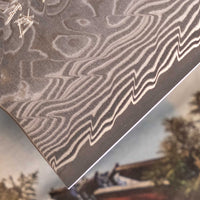Kato Santoku SG2 Black Damascus 170 mm