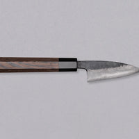 Kumokage Petty Aogami #2 Kuro-uchi Damascus 80 mm