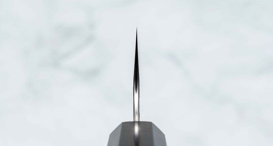Nigara Gyuto SG2 Migaki Tsuchime Wa Ebony 210 mm