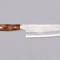 Nigara Kiritsuke-Nakiri SG2 Tsuchime Maplewood 180 mm_1