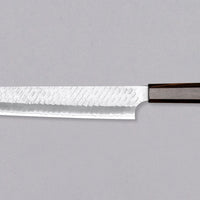 Nigara Kiritsuke-Sujihiki SG2 Migaki Tsuchime Wa Ebony 255 mm