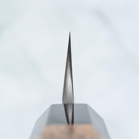 Nigara Kurozome Yanagiba Aogami #2 Damascus 270 mm je tradicionalni japonski nož za pripravo rib. Kakovost in izdelava tega noža sta vrhunska – od choila do edinstvenega damask vzorca. Zunanji sloji rezila imajo bisernemu mozaiku podoben videz, česar niti pri najbolj vrhunskih rezilih ne boste pogosto zasledili.