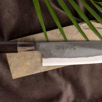 HAP-40 Santoku Black Ebony Blond Buffalo 180 mm