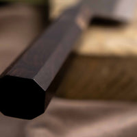 HAP-40 Santoku Black Ebony Blond Buffalo 180 mm