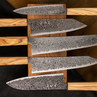 Ryuhyo Kurozome Damascus Mono Olivewood – OsterRob