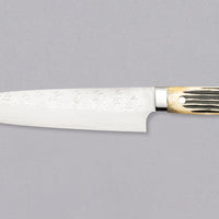 Saji Gyuto SRS13 Stag Bone 210 mm