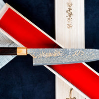 Saji Gyuto VG-10 Gold RWO 210 mm