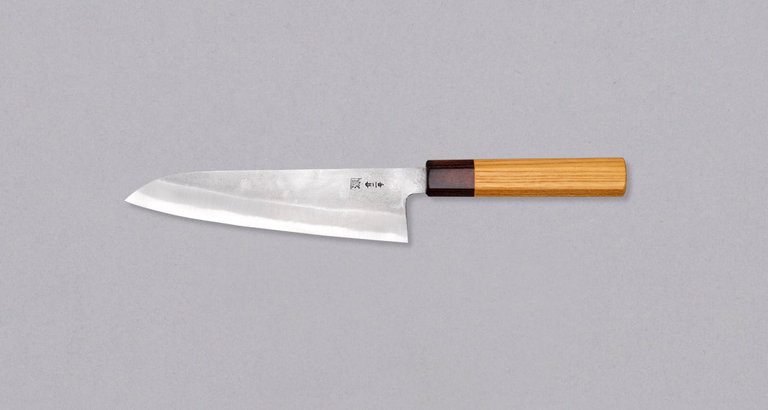 Tanaka Gyuto Aogami #2 Keyaki 180 mm_2