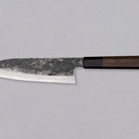 Tanaka Santoku Aogami Kuro-uchi Damascus 165 mm