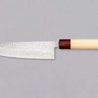 Tsunehisa Santoku Ginsanko Geppaku Damascus 170 mm