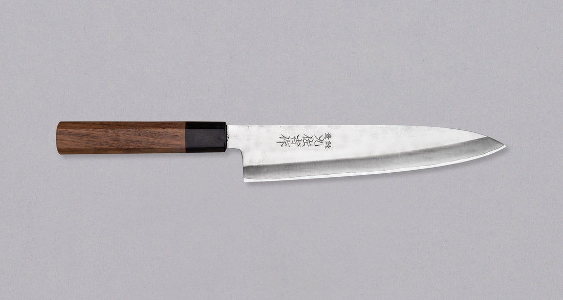 ZDP-189 Gyuto Silver Tsuchime 210 mm