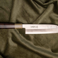 ZDP-189 Santoku Silver Ebony 180 mm