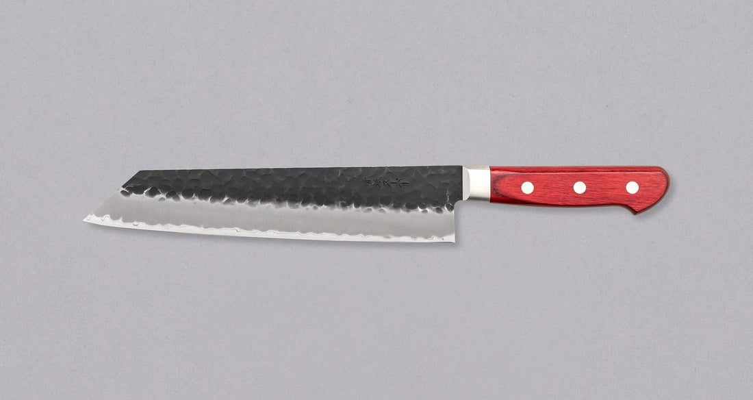 Tsunehisa Kiritsuke AS Kuro-uchi Red 210 mm_2