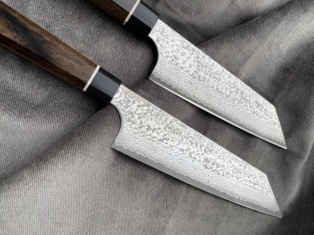 Bunka Black Damascus 200 mm_3