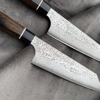 Bunka Black Damascus 200 mm_3