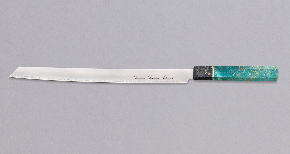 Custom SG2 Burja nož za pršut 300 mm_4
