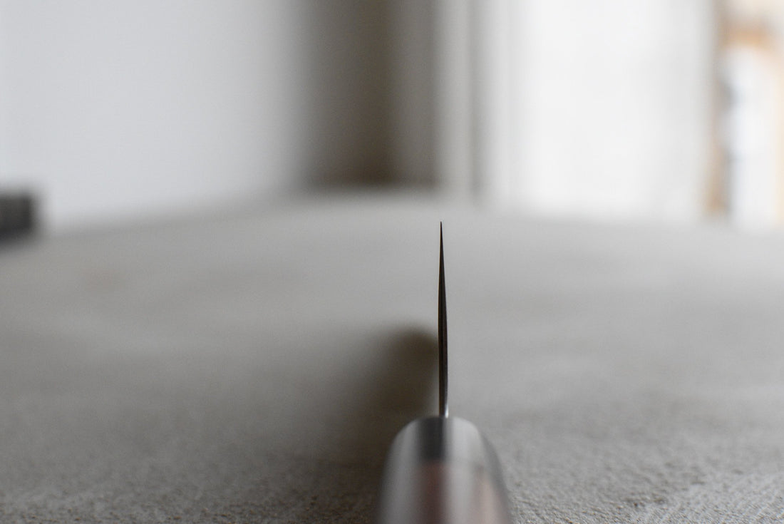 Kato Gyuto VG-10 Damascus Wa 210 mm_7