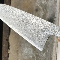 Harukaze Santoku Damascus 165 mm_5