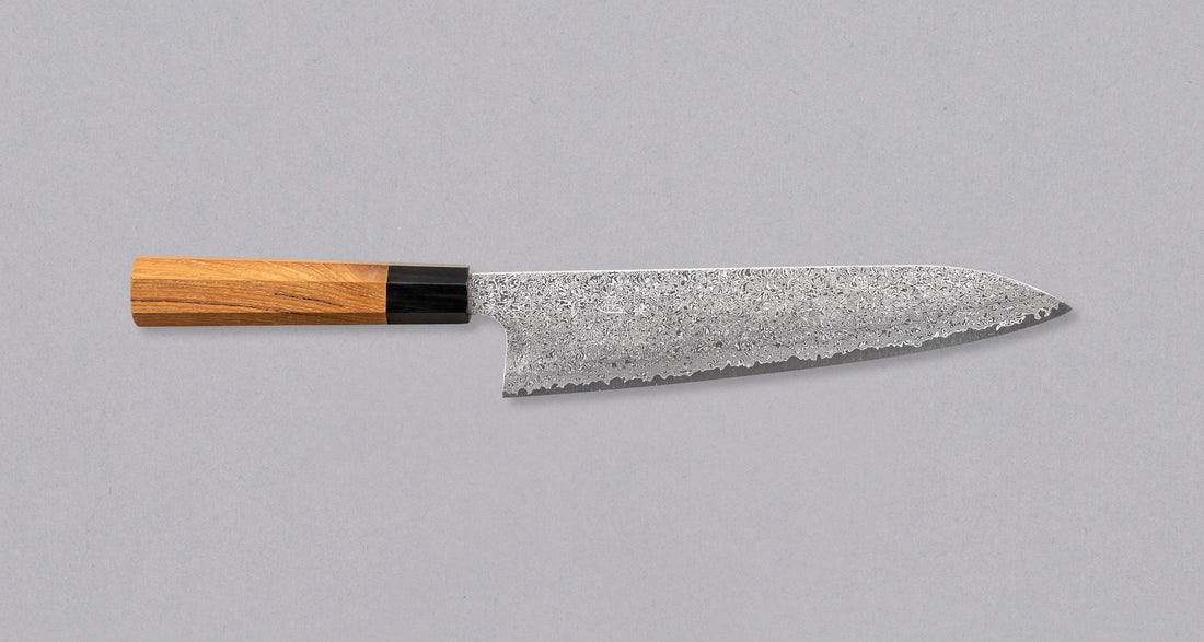 Hatsukokoro Gyuto Ginsanko Damascus 240 mm_1