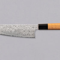 Hatsukokoro Santoku Ginsanko Damascus 180 mm_2