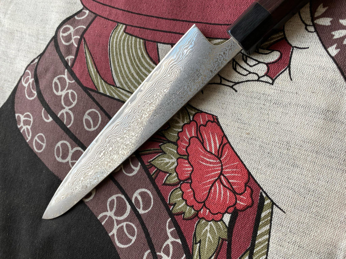 Hokiyama Gyuto Damascus SKD 240 mm_3
