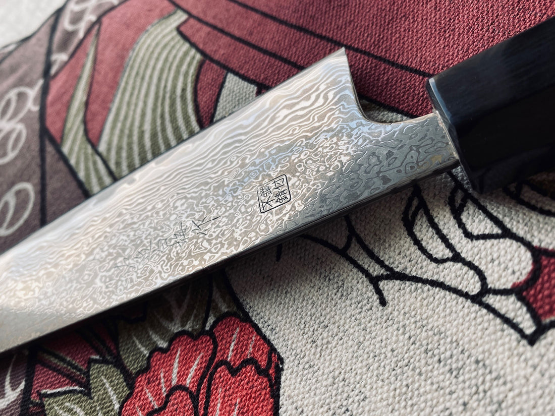 Hokiyama Gyuto Damascus SKD 240 mm_2