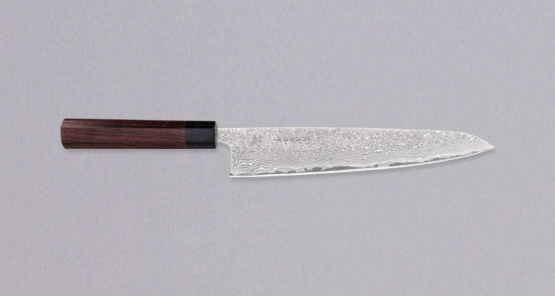 Hokiyama Gyuto Damascus SKD 240 mm_1