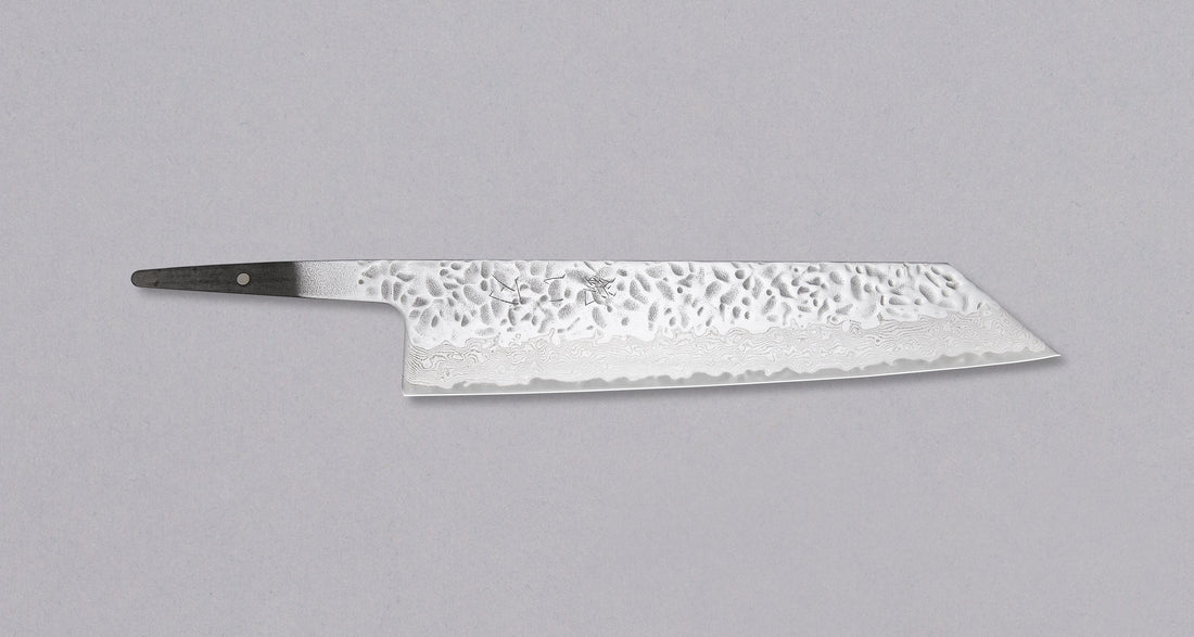 Hokiyama Kiritsuke AUS-10 Damascus 210 mm - REZILO_1