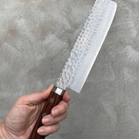 Masutani Nakiri Hammered 165 mm_4