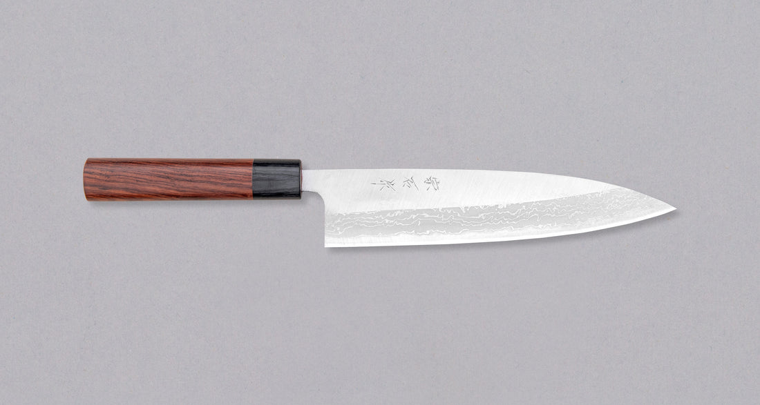 Muneishi Gyuto Aogami #2 Damascus 210 mm_1