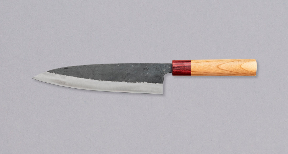 Muneishi Gyuto Aogami #2 Damascus Cherry 210 mm_2