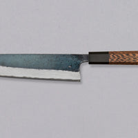 Kumokage Bunka Aogami #2 Kuro-uchi Damascus 180 mm - oktagon_2