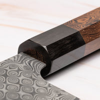 Nigara Kiritsuke SG2 Damascus 210 mm_5