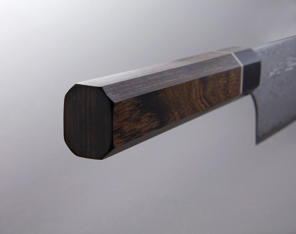 Senzo Black Damascus Slicer 210 mm_3