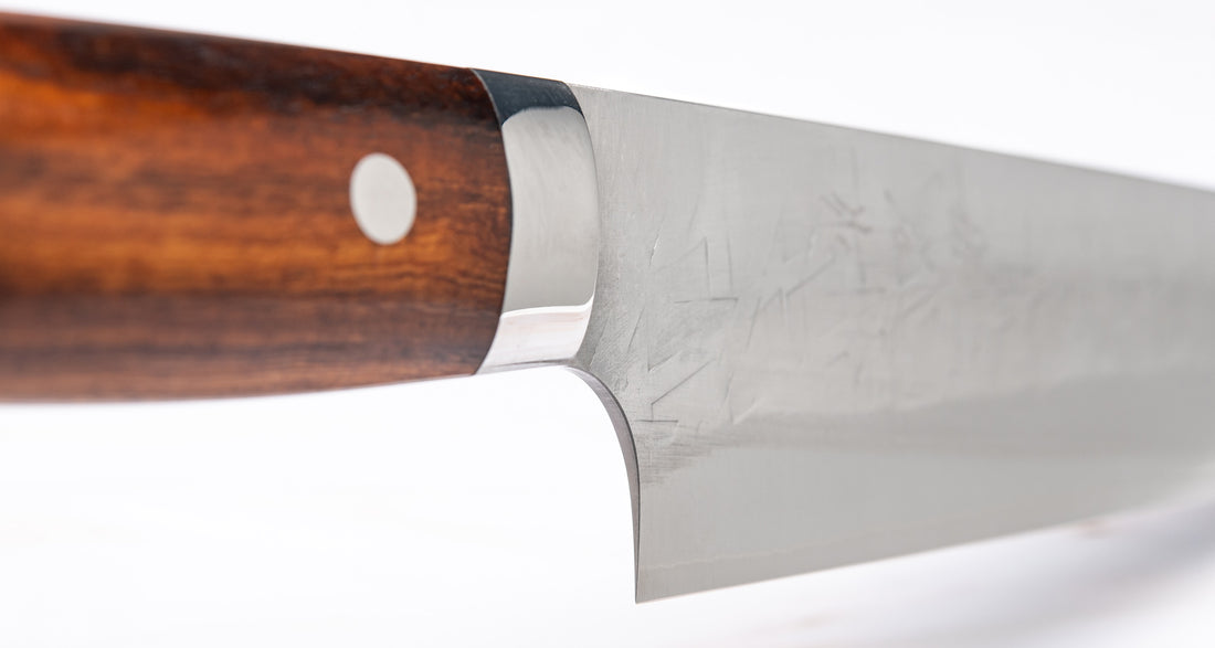 Saji Gyuto SRS13 Tsuchime 210 mm_7