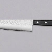 Takamura Santoku Chromax Tsuchime Black 170 mm_2