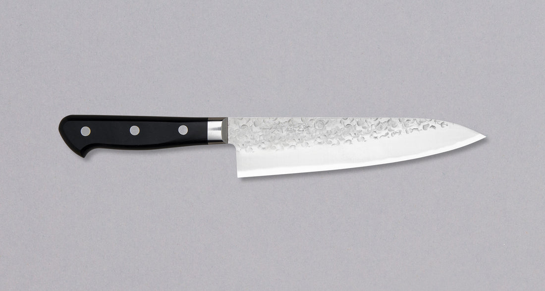 Takamura Gyuto VG-10 Tsuchime 180 mm_1