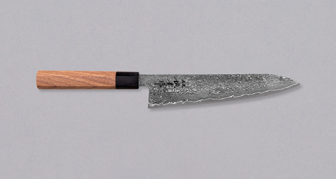 Tanaka Gyuto SG2 Damascus Wa 210 mm_1