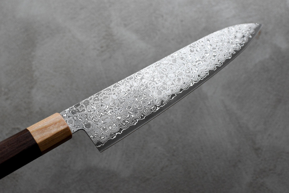 Tsunehisa Gyuto AUS-10 Damascus 210 mm_2