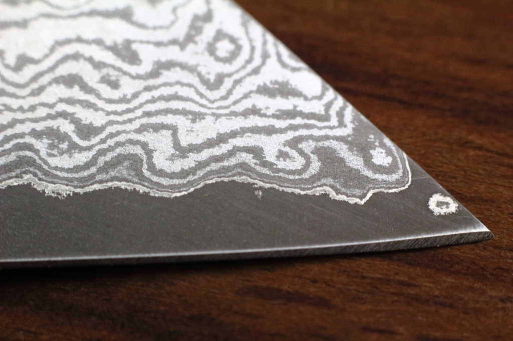 Bunka Black Damascus 200 mm_5