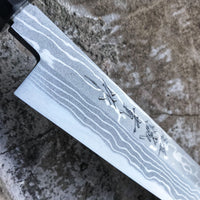 Tanaka Sakimaru-Takohiki VG-10 Damascus 300 mm_5