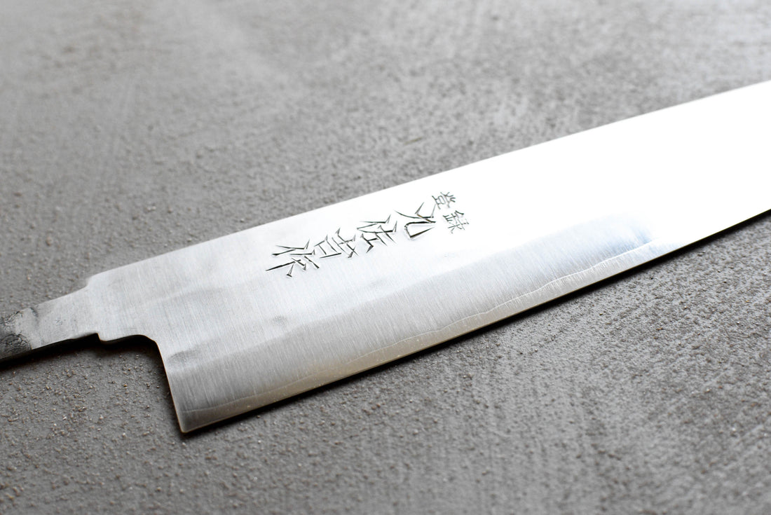 ZDP-189 Gyuto Silver 210 mm - REZILO_4