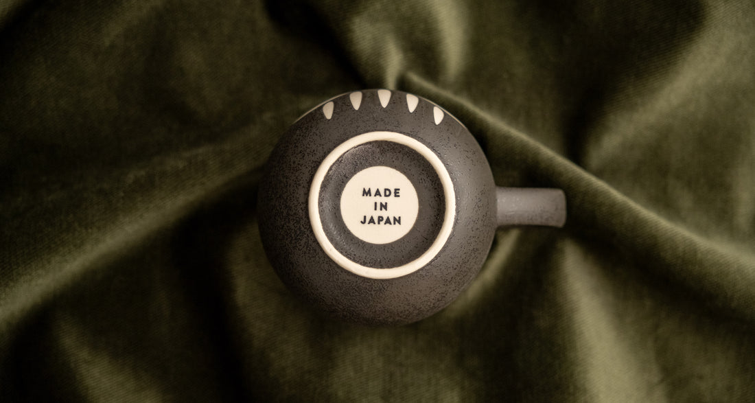 Mino Japonska Skodelica Daruma [črna]